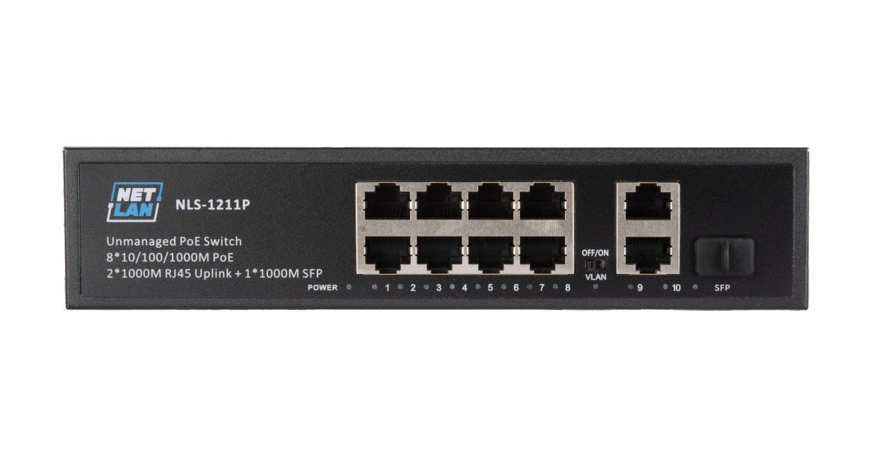 Коммутатор с PoE NLS-1211P Коммутатор с PoE NLS-1211P